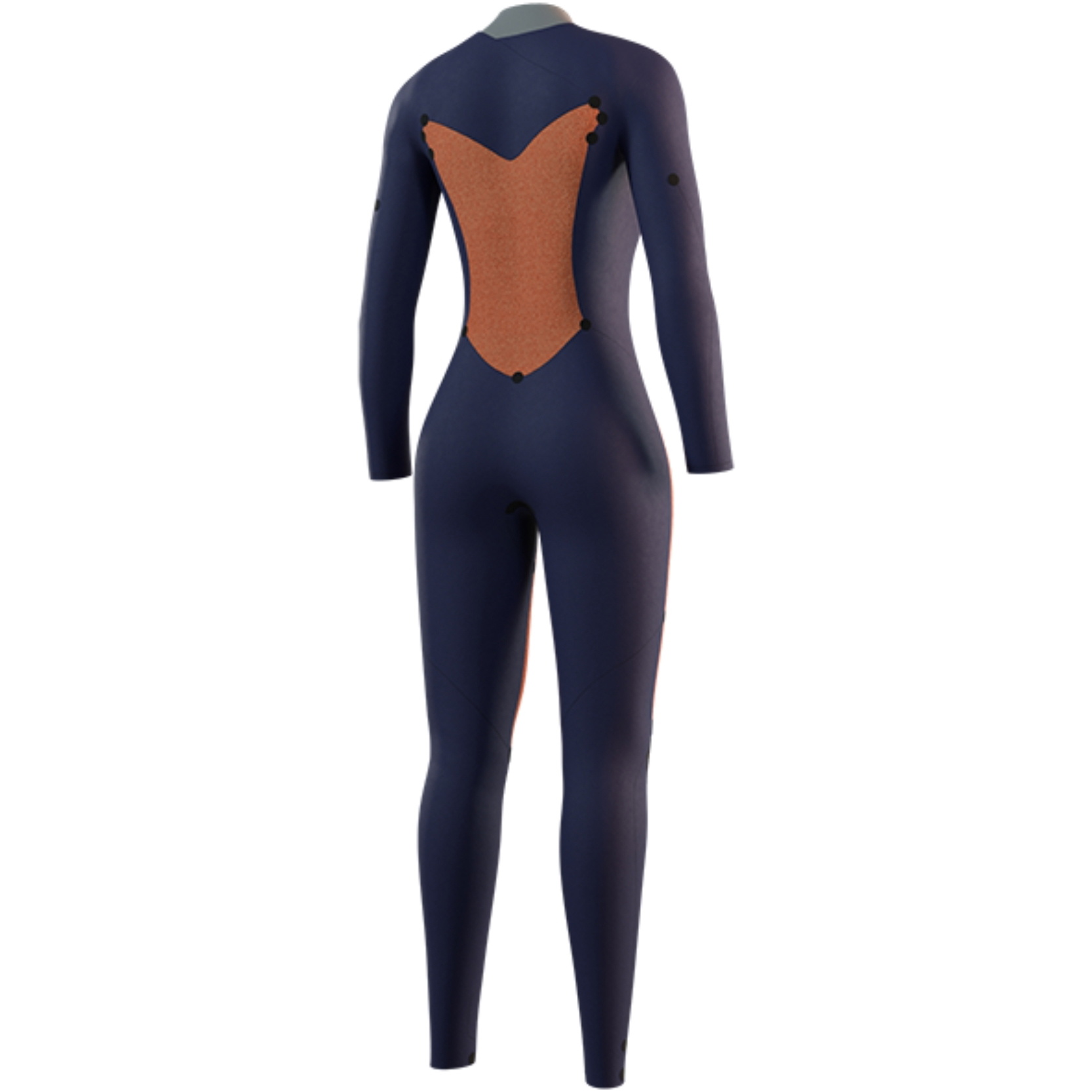2026 Mystic Womens Star 5/3mm Chest Zip Wetsuit 35000.250050 - Dark Olive